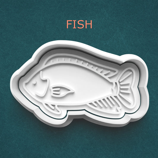 Fish Cookie Cutter – Ocean Theme Cookie Mold