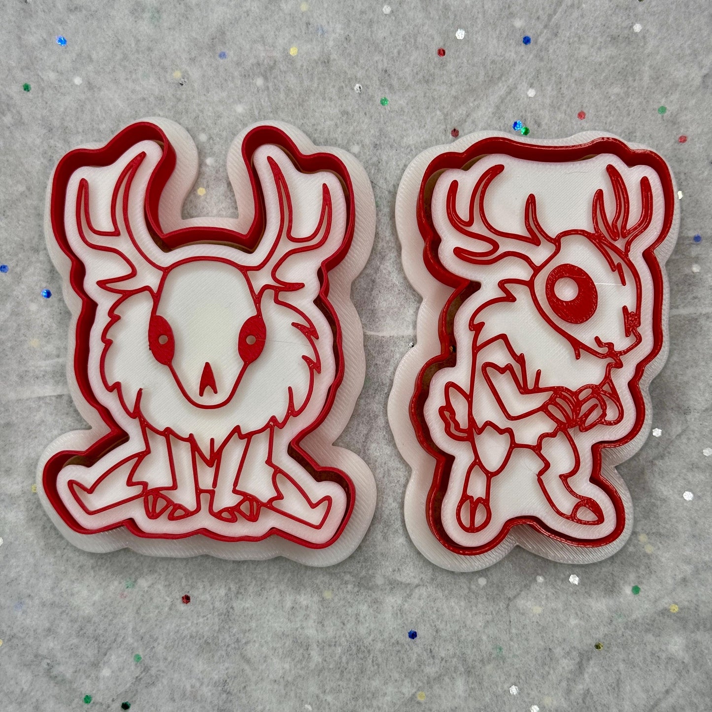 Wendigo Cookie Cutter & Stamp Set – 2 Styles Available