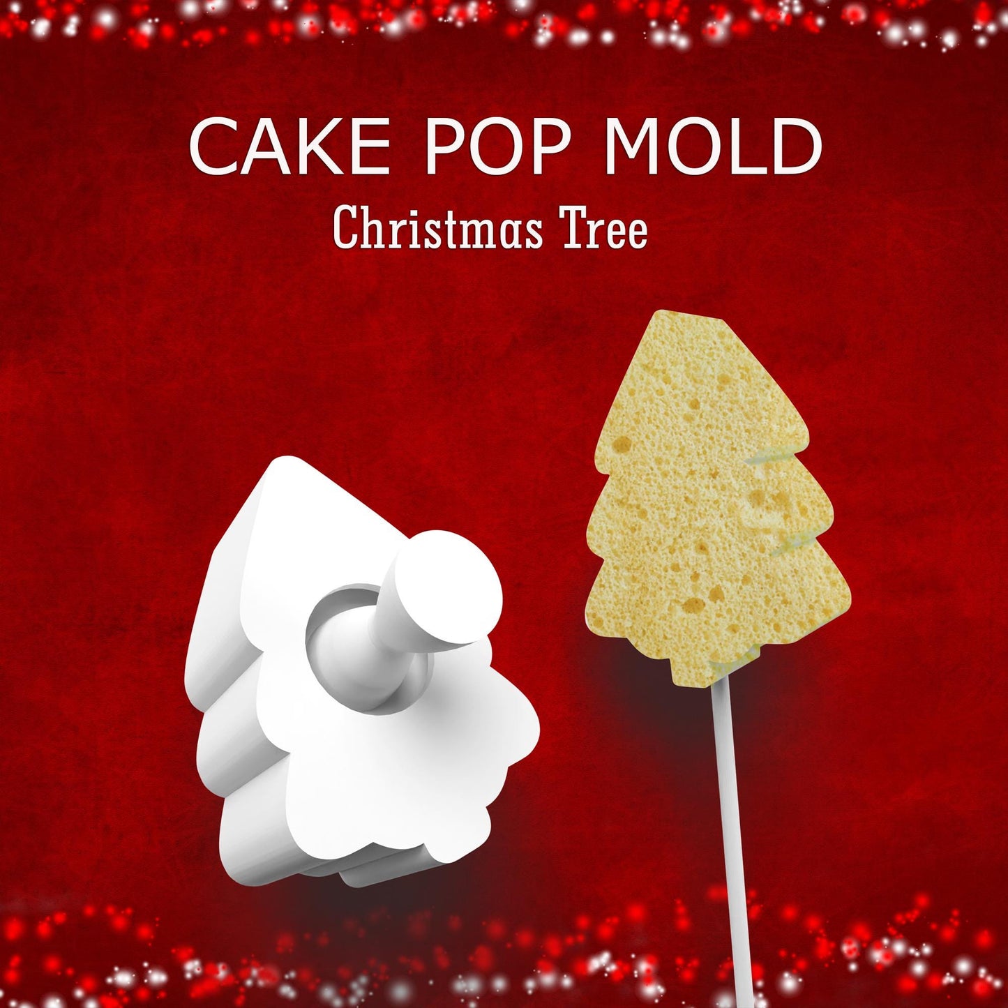 Christmas Tree Cake Pop Mold – Festive Holiday Baking Tool