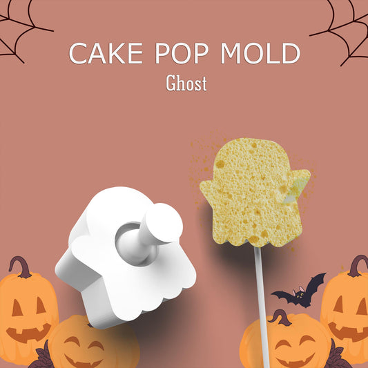 Ghost Cake Pop Mold – Spooky Cute Halloween Baking Tool