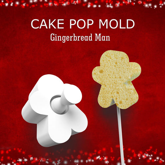Gingerbread Man Cake Pop Mold – Classic Holiday Treats