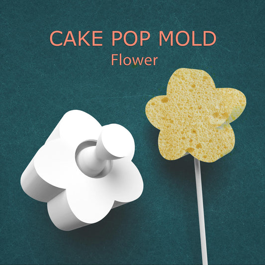 Flower Cake Pop Mold – Petal-Shaped Spring Baking Tool