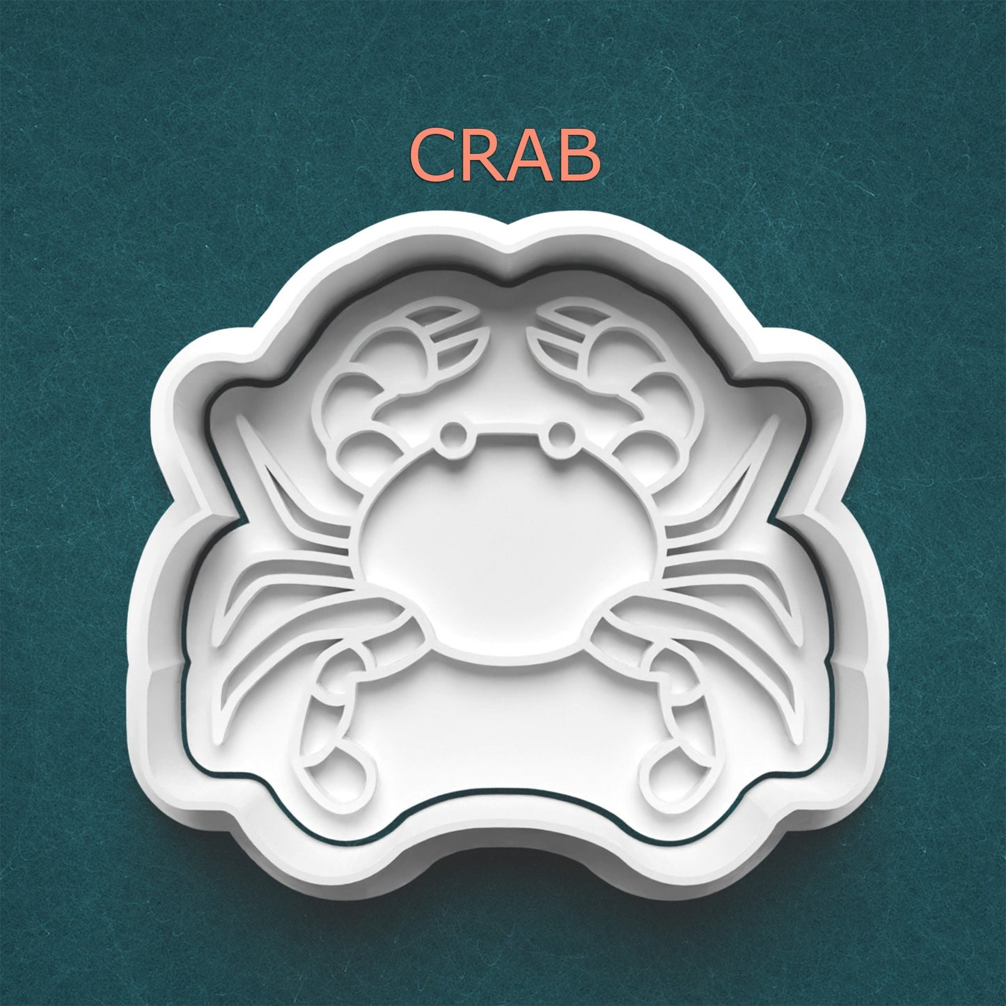 Crab Cookie Cutter – Cute Beach Theme Baking Tool