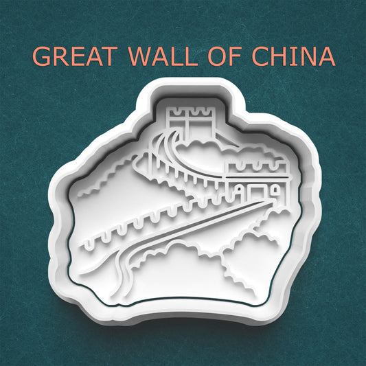 Great Wall of China Cookie Cutter – Iconic Landmark Baking Tool