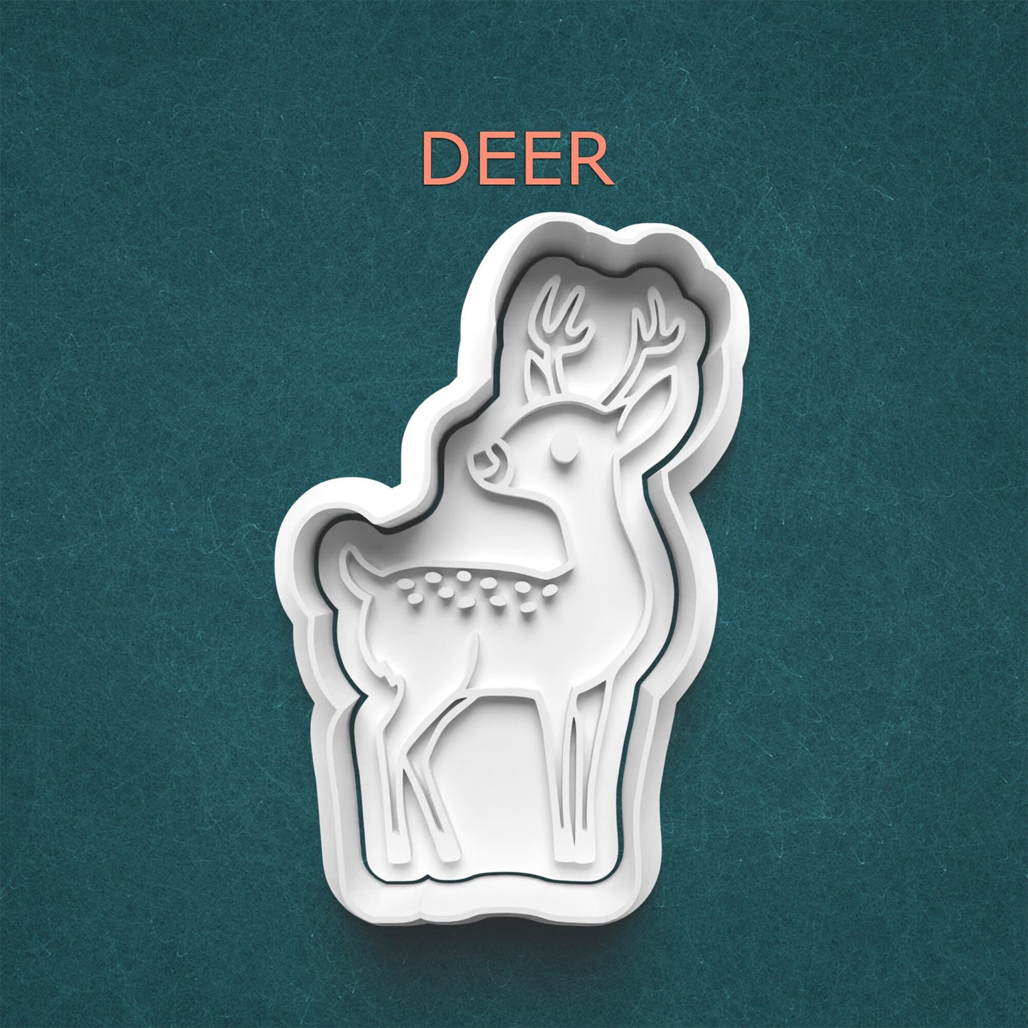 Deer Cookie Cutter – Majestic Forest Animal Design