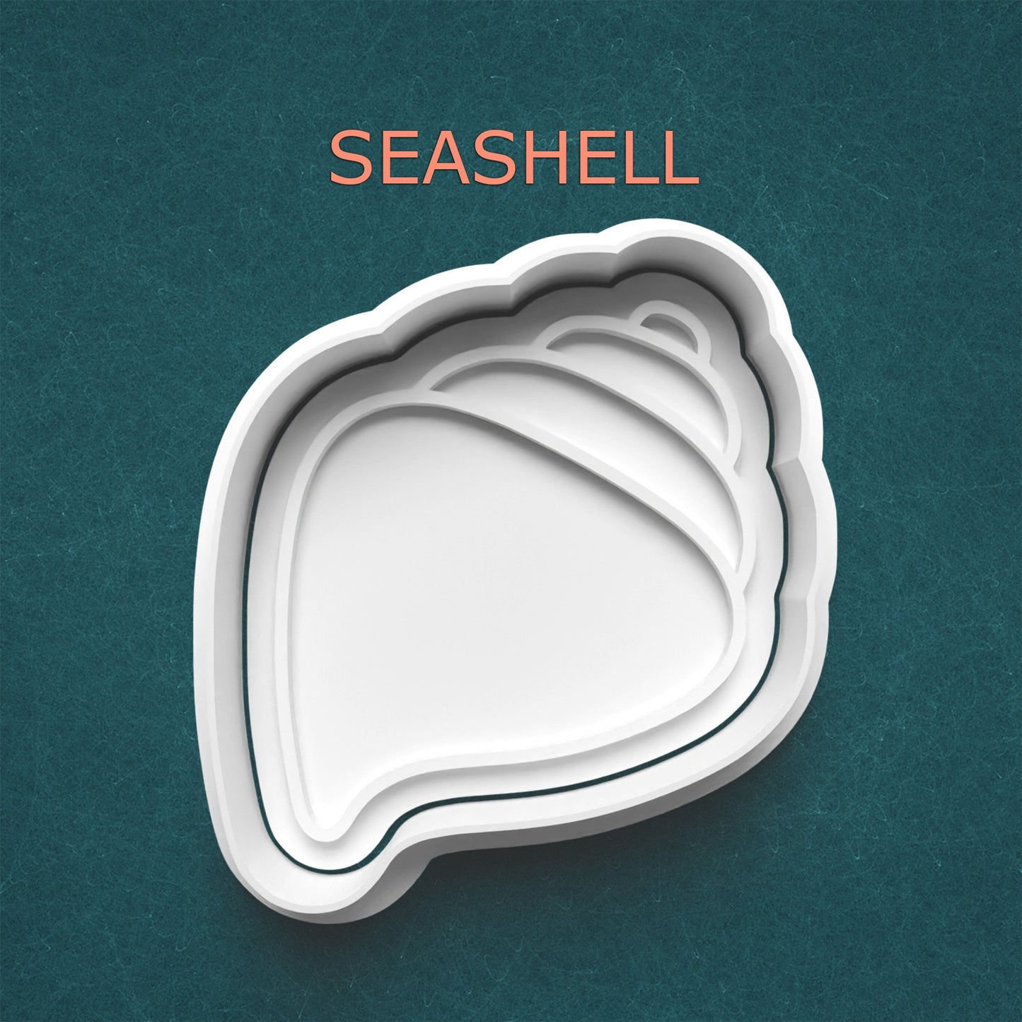 Seashell Cookie Cutter – Ocean Beach Theme