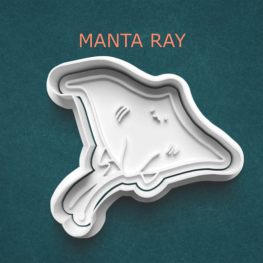 Manta Ray Cookie Cutter – Unique Ocean Creature Design