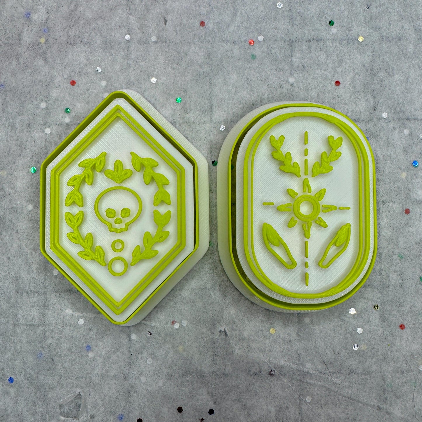 Boho Arches Cutter & Stamp Set – Mystical Modern Cookie Design
