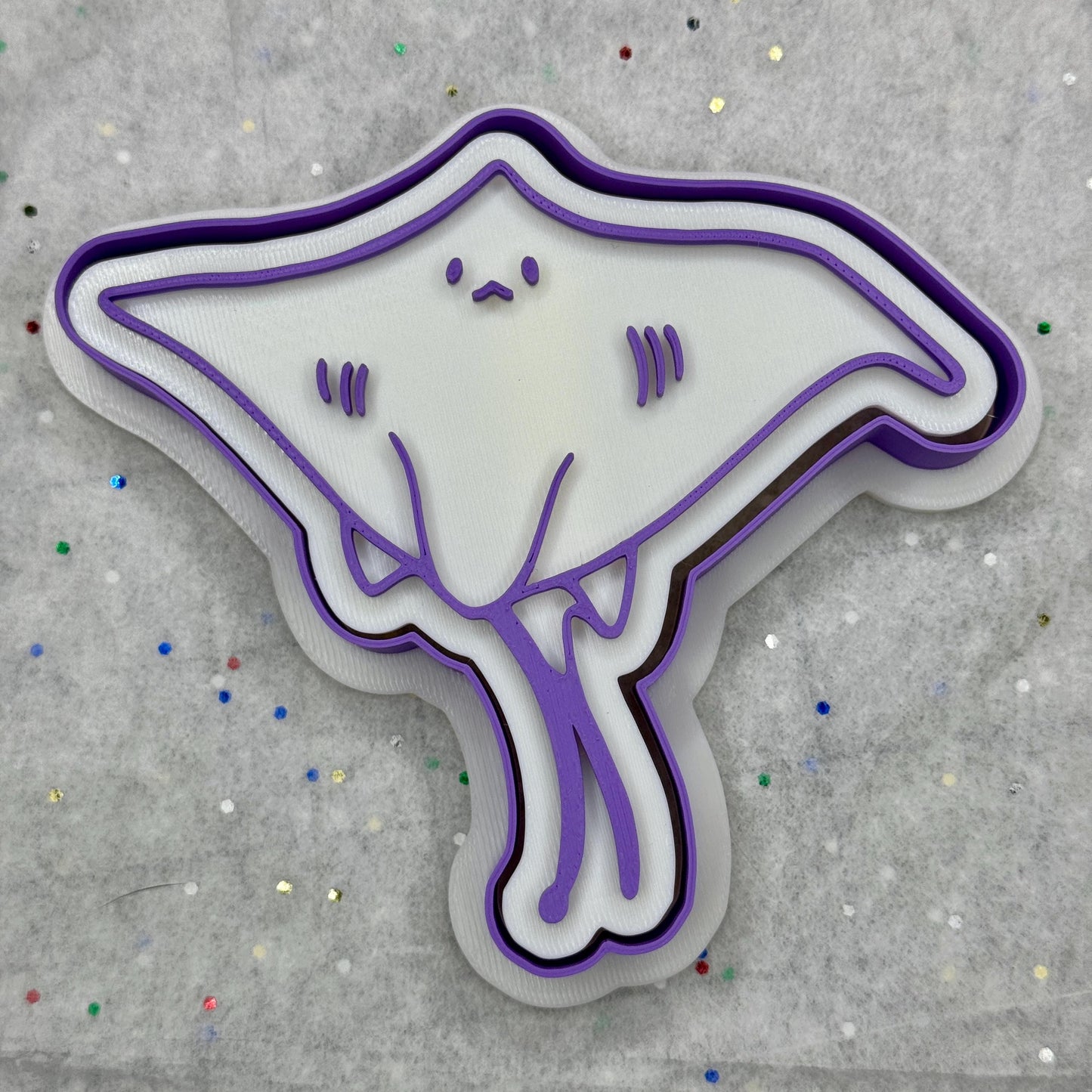 Manta Ray Cookie Cutter – Unique Ocean Creature Design