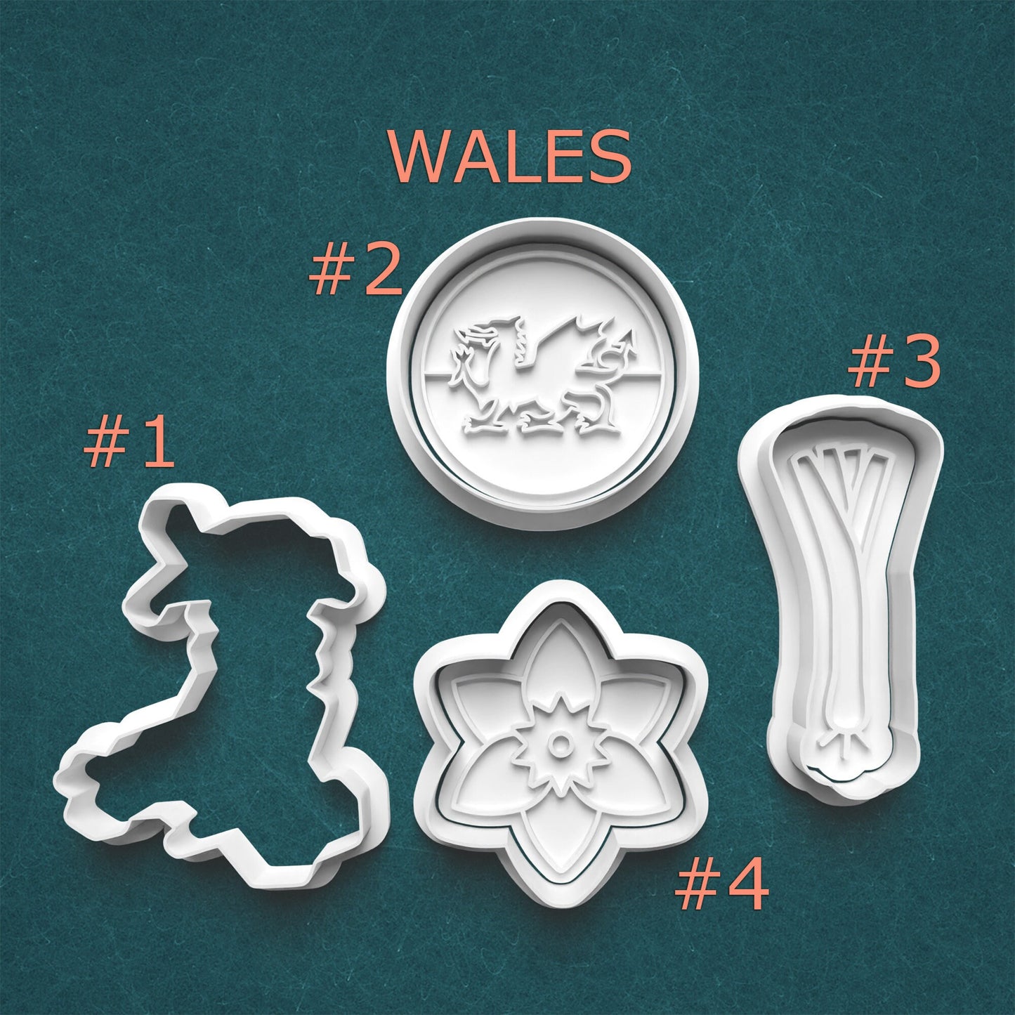 Wales Map Cookie Cutter – Celebrate Welsh Heritage in Sweet Style
