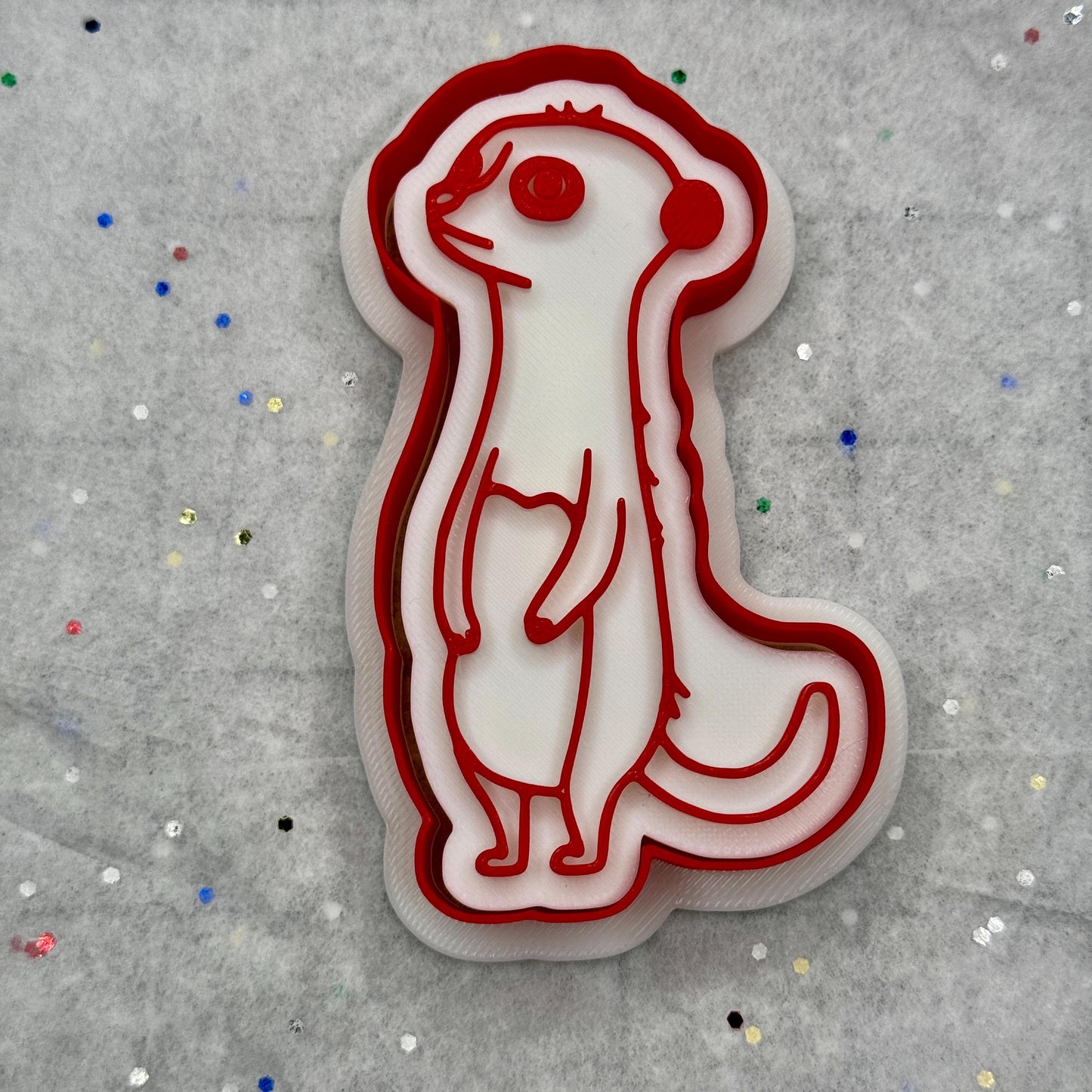 Meerkat Cookie Cutter – Safari Animal Baking Mold