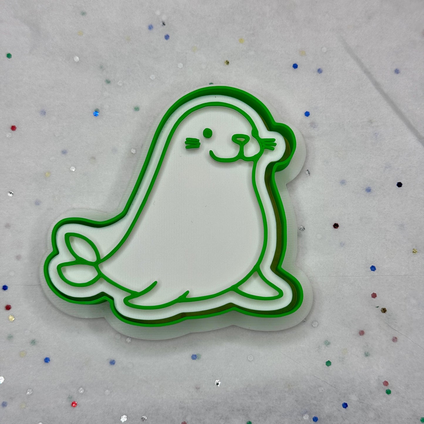 Seal Cookie Cutter – Cute Ocean Animal Design