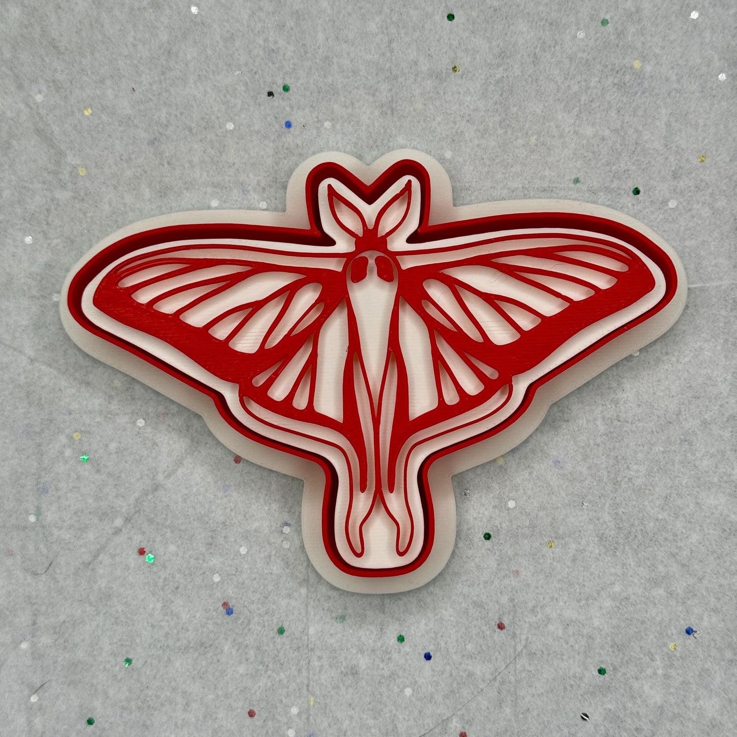 Luna Moth Cookie Cutter – Mystical Insect Bakeware for Nature Lovers