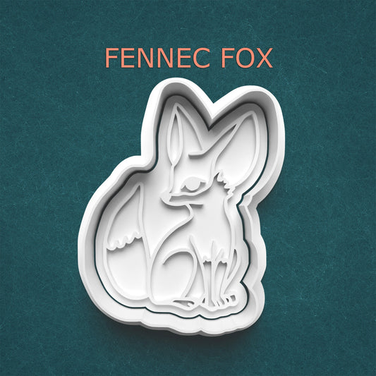 Fennec Fox Cookie Cutter – Adorable Desert Creature Design
