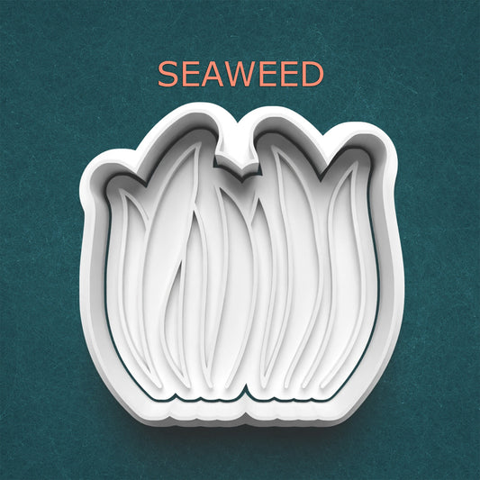 Seaweed Cookie Cutter – Ocean Plants for Underwater or Mermaid Themes | 4 Sizes