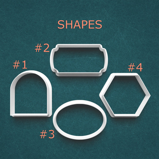 Shape Cookie Cutter Set – 4 Classic Styles Available