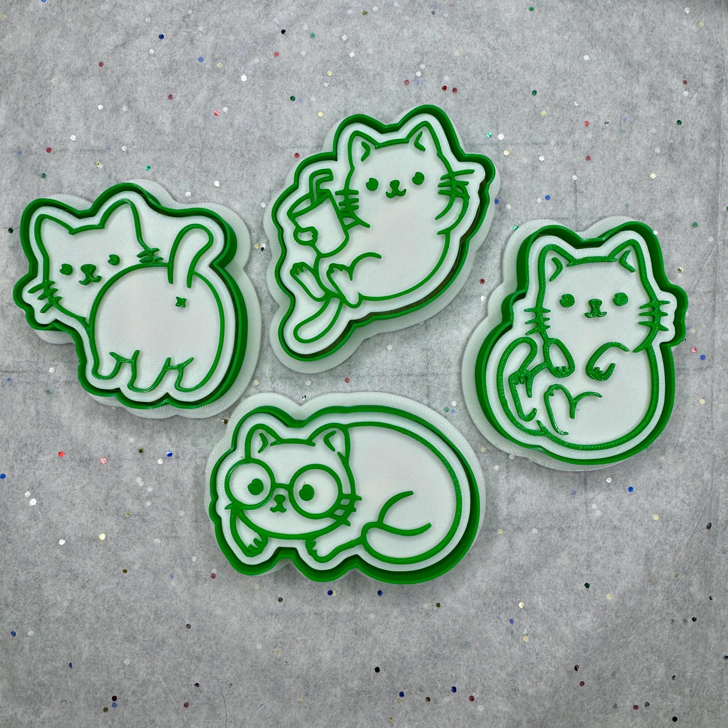 Cats Cookie Cutter Set – Cute Kitty Shapes for Cat Lovers