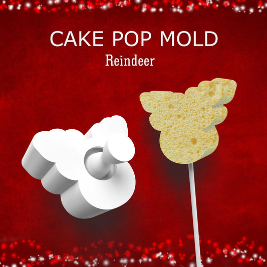 Reindeer Cake Pop Mold – Holiday Treats with Cheer