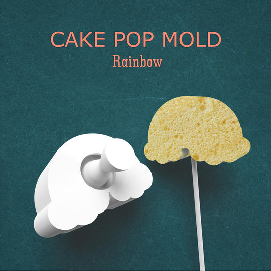 Rainbow Cake Pop Mold – Colorful & Whimsical Treat Shape