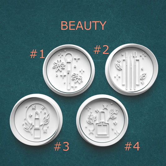 Beauty & Makeup Cookie Cutter Set – 4 Glamorous Cosmetic Designs