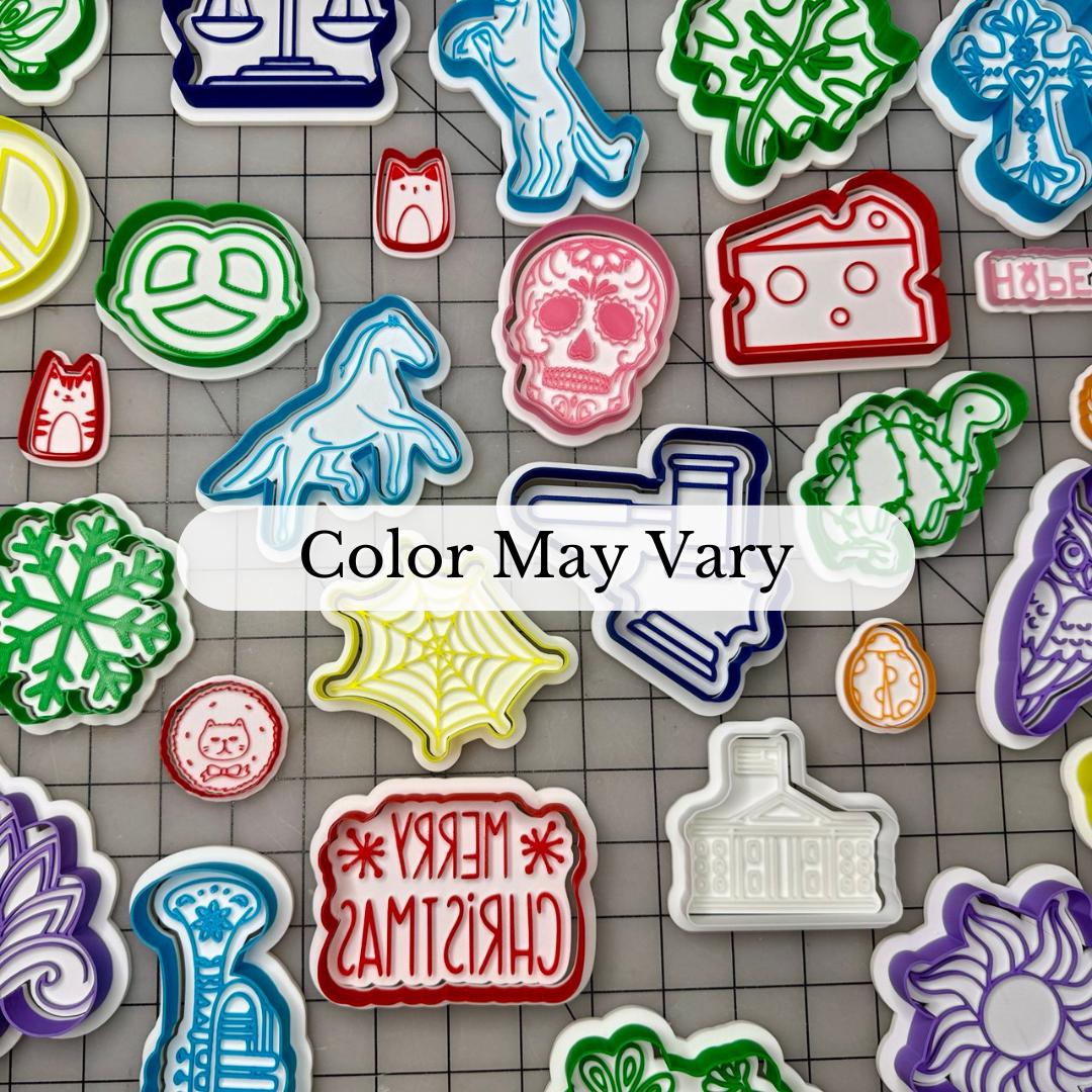 Cowgirl Cutter & Stamp Set – Boots, Hats, Cow & Western Girl Shapes