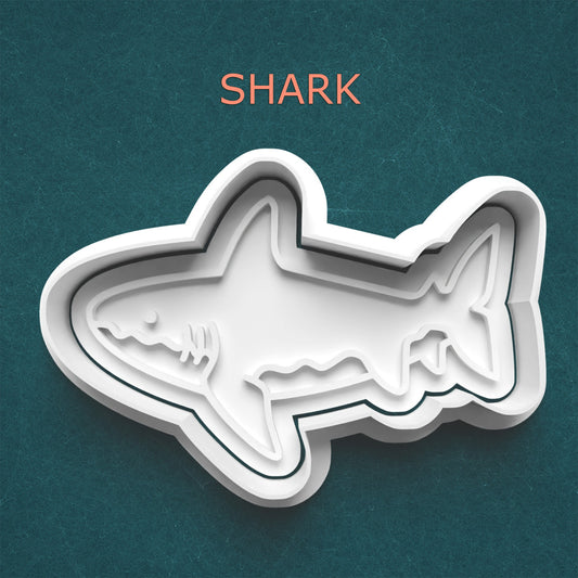 Shark Cookie Cutter – Ocean Animal Baking Mold
