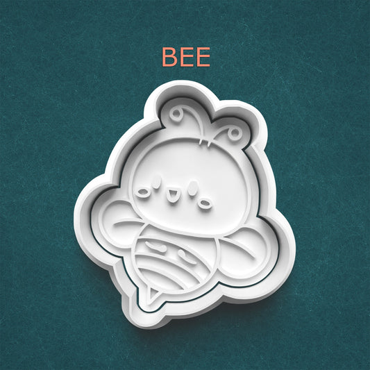 Bee Cookie Cutter – Cute Bumble Bee for Spring & Garden Bakes