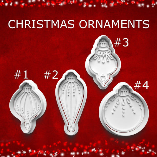 Christmas Ornament Cookie Cutter Set – Elegant Holiday Baking