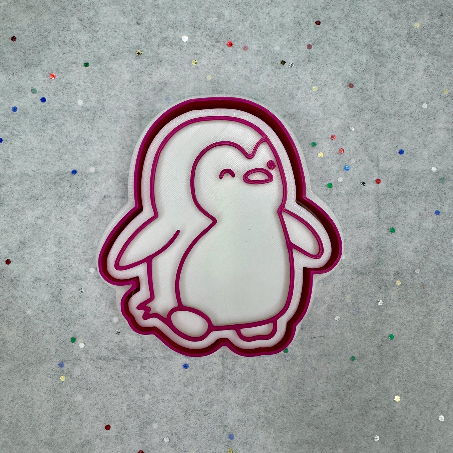 Penguin Cookie Cutter – Cute Winter Animal Design
