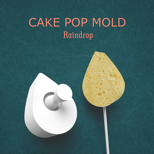 Raindrop Cake Pop Mold – Teardrop Shaped Baking Tool