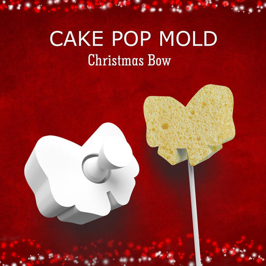 Christmas Bow Cake Pop Mold – Festive Holiday Bow Shaped Treat Tool