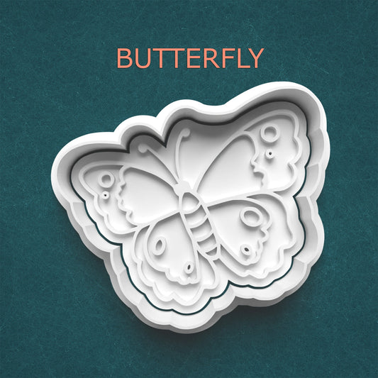 Butterfly Cookie Cutter – Elegant Winged Design for Spring & Garden-Themed Baking