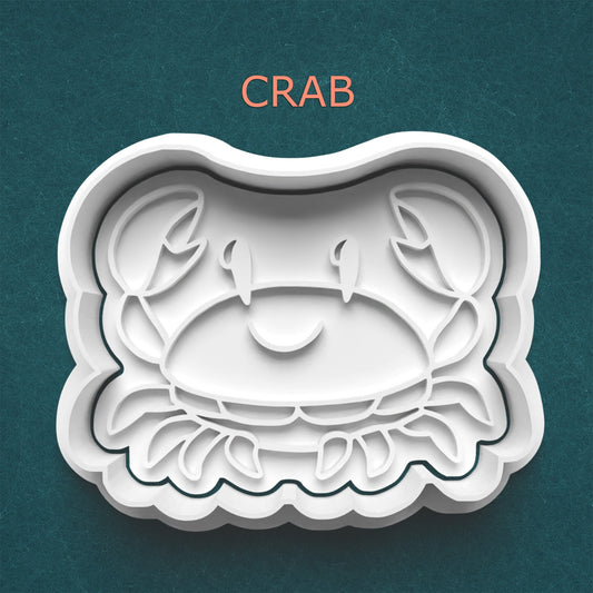 Crab Cookie Cutter – Cute Ocean Crustacean Design for Beach and Summer Baking