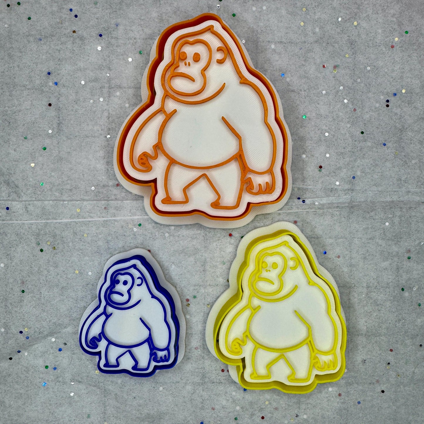 Gorilla Cookie Cutter – Jungle Animal Baking Fun