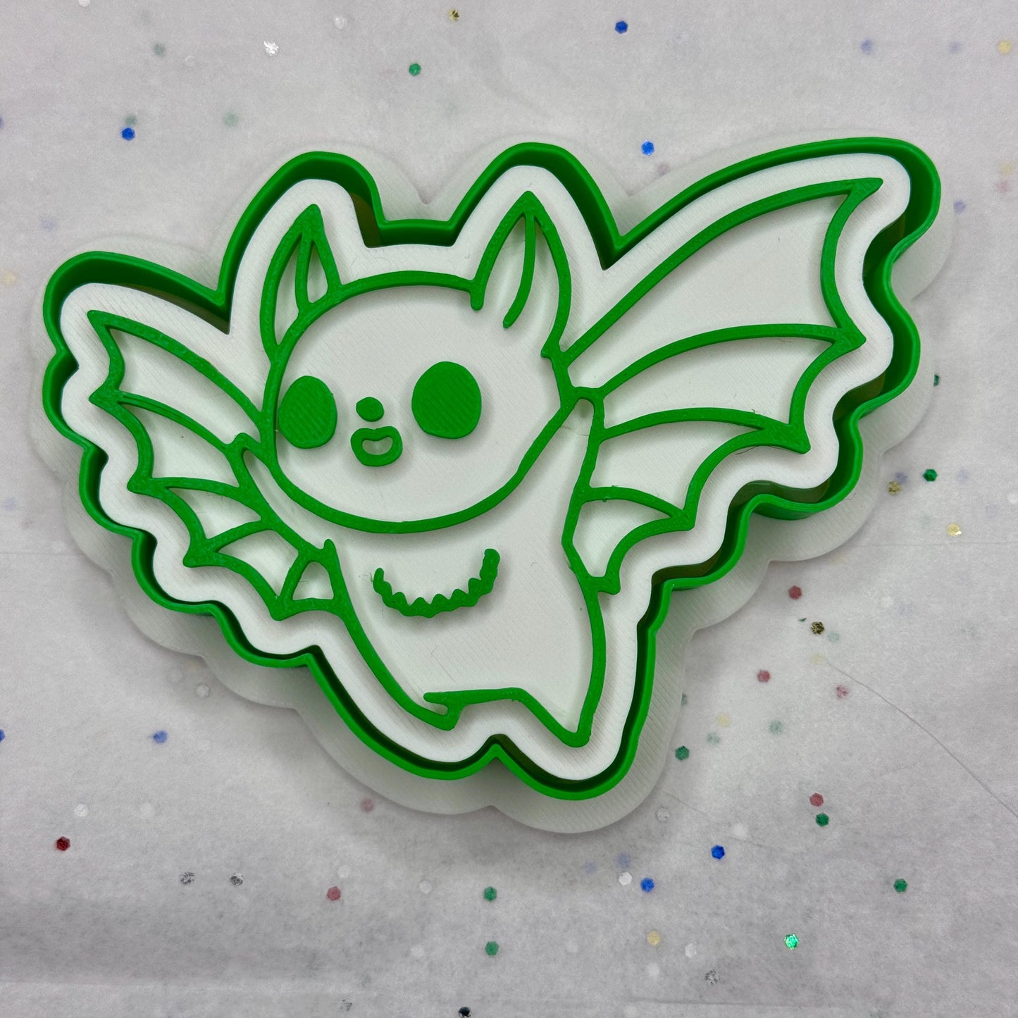 Bat Cookie Cutter – Clay Stamp