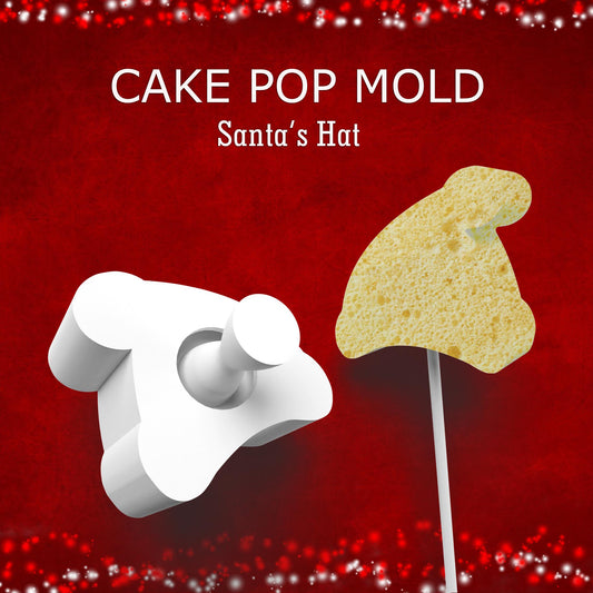 Santa’s Hat Cake Pop Mold – Jolly Holiday Baking