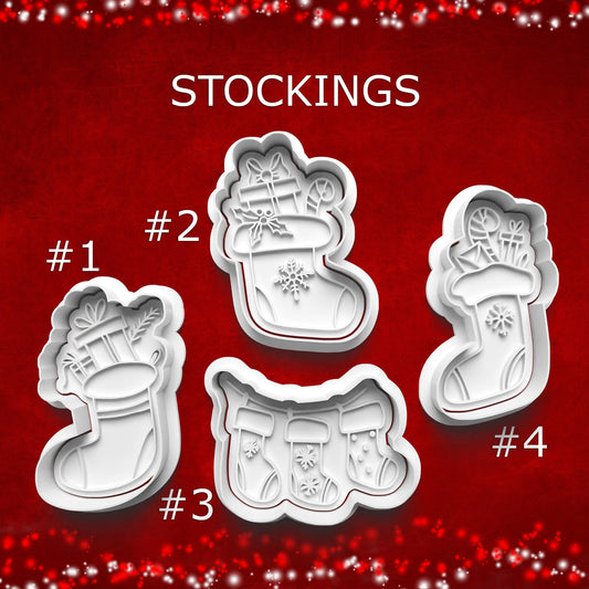 Stocking Cookie Cutters – Christmas Stockings Filled with Holiday Cheer